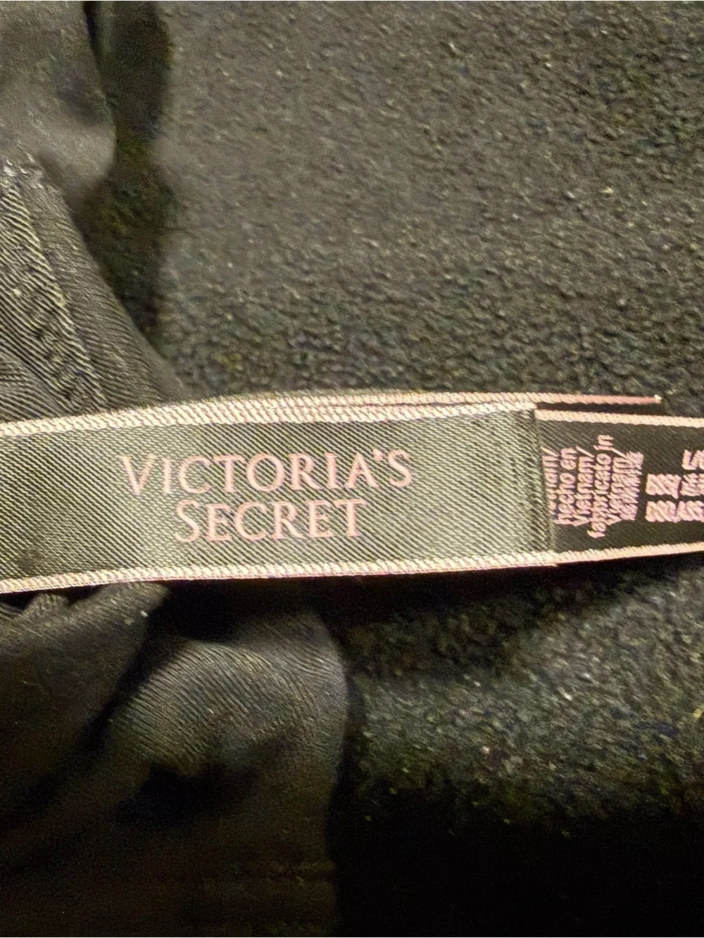 Victoria's Secret Black Strappy Sports Bra